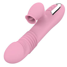 Load image into Gallery viewer, Stimulator for Women Adult Toy Vibrator Sucking Rose Sucker Telescopic Training Vibrate Sex Heating Silicone Rabbit Swing Tongue Vibration Solo Play Pleasure Toys Vibes Massager
