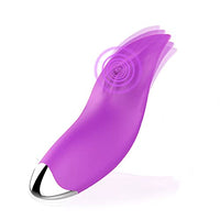 MISSTU Sex Toys Clitoral Vibrator Clit Stimulators Small Tongue Licking Massager Sensual Games Oral Adult Toy for Virgin Foreplay Entertainment for Women Men Couples Silicone Waterproof (Purple)