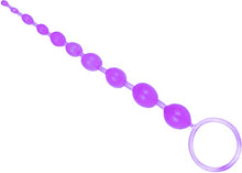 Load image into Gallery viewer, Silicone Anal Bead Anal Sex Toys for Men Women,Anal Beads Butt Plug 12 inch 10 Graduated Anal Chain Link-Purple
