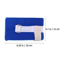 Load image into Gallery viewer, Healifty Wrist Brace Portable Mattress Portable Mattress Restraint Strap Limb Holders: 4pcs Fixation Straps Anklet Straps Restraint Belt Manic Products Patient Supplies Blue Portable Mattress
