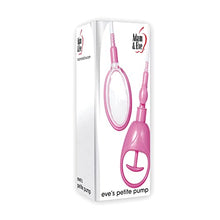 Load image into Gallery viewer, Adam &amp; Eve Eves Petite Pussy Pump, Pink | Hand-Operated Vaginal and Clit Pump | Cup Size: 2.5 x 1.5 | Waterproof Sex Toy for Women | Compatible with Water Based Lubes
