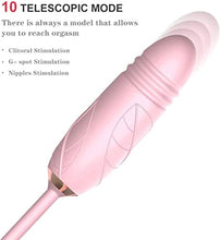 Load image into Gallery viewer, Rose Sex Toy for Woman - Rose Vibrator Pleasure Rose Sex Toy Clit Sucker Adult Sensory Toys Clitoral Stimulator with 10 Vibrating for Clit &amp; Nipple Stimulation Tongue Licking for Women Couples
