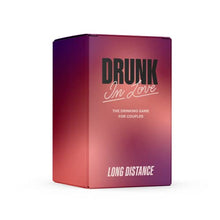 Load image into Gallery viewer, DRUNK IN LOVE Long Distance Relationship Gift Long Distance Drinking Game for Couples
