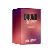 DRUNK IN LOVE Long Distance Relationship Gift Long Distance Drinking Game for Couples