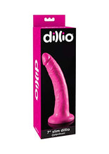 Load image into Gallery viewer, Pipedream Products Dillio 7 Inch Slim Dillio, Hot Pink
