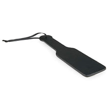 Load image into Gallery viewer, Easytoys Fetish Collection Pu Leather Paddle, Black, 152 Gram
