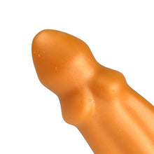 Load image into Gallery viewer, FST Tapered Head Anal Plug Vaginal Fit G-spot Stimulation Dildo Bulge Textures Prostate Massage with Strong Suction Cup for Women Men Masturbation Couple Flirt Liquid Silicone Sex Toy (L)
