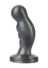 Load image into Gallery viewer, Doc Johnson Platinum Premium Silicone - The P-Plug - Prostate Massaging Butt Plug - Charcoal
