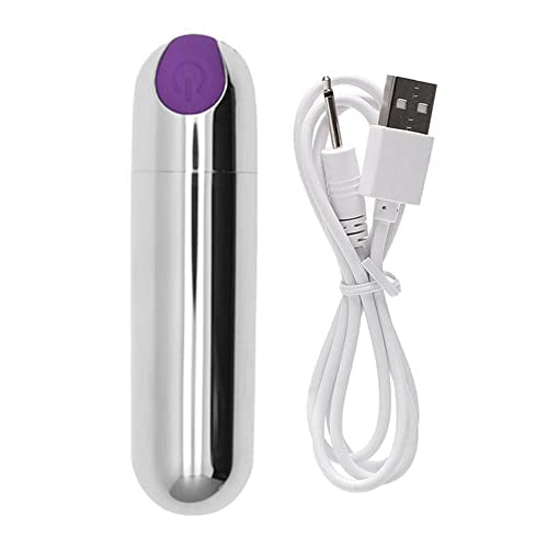 Mini Vibrator Clitoris Stimulating Strong Vibrator for Travel USB Rechargeable Portable Waterproof Vibrating Wand Woman Sex Toy