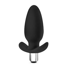 Load image into Gallery viewer, Premium Platinum Silicone Powerful 10 Vibrating Function Waterproof Silicone Anal Anchor Butt Plug -- Sex Toy for Women -- Sex Toy for Men (Black)
