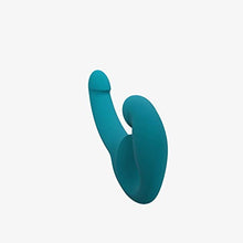 Load image into Gallery viewer, Fun Factory Adult Toys | &#39;Share Lite&#39; Double Dildo Sex Toy for Women | Strapless/Strap On Dildo Couples Sex Toys (deep sea Blue)
