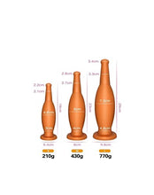 Load image into Gallery viewer, IXOUP New Large Anal Plug Soft Liquid Silicone Wine Bottle Fun Backyard Men and Women with Masturbation Device Adult Products (Size : G(L))
