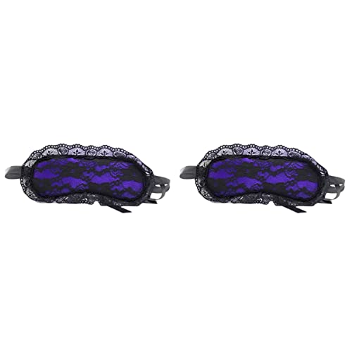 BESTOYARD 2 pieces Ladies Lace eye toys blindfold Fashion