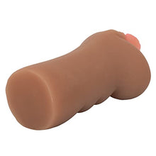 Load image into Gallery viewer, CalExotics Cheap Thrills Naughty Nurse - Travel Sized Male Masturbator - Silicone Masturbation Sleeve  5 Inch Adult Male Sex Toy - Brown
