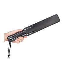 Load image into Gallery viewer, IXOUP BDSM Flogged PU Leather Whip Restraint Fetish Leather Poundle Spanking Paddle (Color : R)
