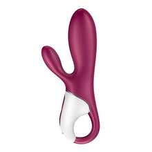 Load image into Gallery viewer, Satisfyer Hot Bunny Rabbit Vibrator with Warming Function and App Control - G-Spot and Clitoris Stimulation, Heated Vibrating Dildo - Compatible with Satisfyer App, Waterproof, Rechargeable
