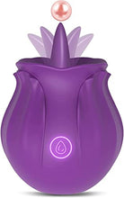 Load image into Gallery viewer, Clitoralis Stimulator for Women Upgraded Rose Toy, Rose Sex Stimulator for Women Sucker Adult Tools for Women Pleasure USB Charge for Women Relaxing Toy Adult Sex Toys &amp; Games(Purple)
