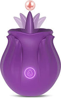 Clitoralis Stimulator for Women Upgraded Rose Toy, Rose Sex Stimulator for Women Sucker Adult Tools for Women Pleasure USB Charge for Women Relaxing Toy Adult Sex Toys & Games(Purple)