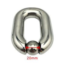 Load image into Gallery viewer, Stainless Steel Metal Exercise Penis Ring for Men Metal Cock Rings for Erection Enhancing Sex Toy Couples Delay Ring-101
