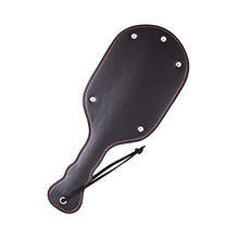 Load image into Gallery viewer, VENESUN Faux Leather Large Spanking Paddle for Adult Exciting Impact Play, Black
