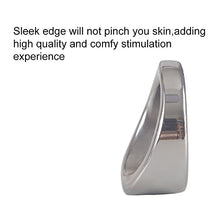 Load image into Gallery viewer, Tabuy Stainless Steel Male Cock Ring Glans Ring Metal Penis Ring Delayed Ejaculation Increase Stimulation Sex Toys for Men (Small)
