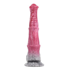 Load image into Gallery viewer, FRRDEI Horse Dildo Animal Realistic Dildos G spot 9.67in Large Silicone Knotted Dildos for Adult Sex Toy - Red Grey 1.0 Count
