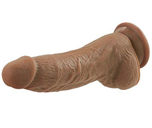 Load image into Gallery viewer, Big Silicone Dildos, 8.1&quot; Soft Elephant Dildo Butt Plugs for Women, Men, Brown
