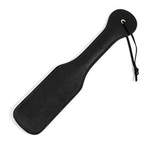 Load image into Gallery viewer, Slave Sex Leather Spanking Paddle Slapper with Rivet for Couples Adult Games BDSM Bondage Flogger Whip
