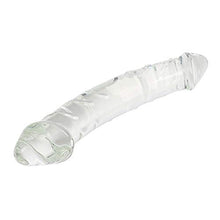 Load image into Gallery viewer, Aptitan 11.8&quot; Large Clear Double Ended Glass Dildo Double Side Crystal Penis G-spot Stimulator Female Masturbator
