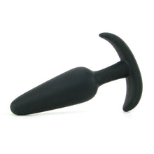 Load image into Gallery viewer, Doc Johnson Mood - Naughty 1 - Silicone Anal Plug - Large - 4.9 in. Long and 1.3 in. Wide - Tapered Base for Comfort Between The Cheeks - Large - Black
