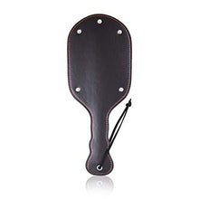 Load image into Gallery viewer, VENESUN Faux Leather Large Spanking Paddle for Adult Exciting Impact Play, Black
