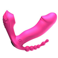 The Rose Toy for Women - Rose Clitorial Sucking Toy with 10 Intense Suction - Rose Sex Toy with Tongue and Suck - Rechargeable Clit Sucker Nipple Stimulator Birthday Gifts for Women-m2