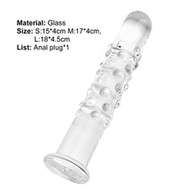 Load image into Gallery viewer, Anal Plug Fast? Adaptation Full Stimulation Glass Butt Plug Sex Toy for Women M
