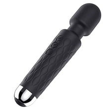 Load image into Gallery viewer, Geekin Around LLC Presents Rechargeable Vibrator - 20 Patterns &amp; 8 Speeds - G-Spot Vibrator Clit, Sex Toys, Vibrator for Women Pleasure, Quiet &amp; Small Vibrator, Dildo, Personal Wand Massager, (Black)
