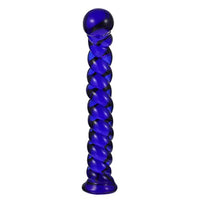 Yustery Glass Artificial Pleasure Wand Masturbation Masturbation Toy Anal Plug Fake Dildos