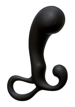 Load image into Gallery viewer, Doc Johnson OptiMALE - P-Massager - Silicone - Prostate and Perenium Stimulator - Black
