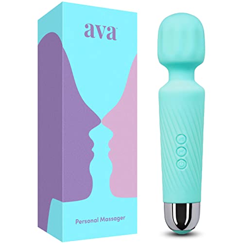 Personal Vibrator Wand - Sex Toys [Clit Stimulator Vibrators] Vibrator for Her | Sex Toy | Personal Wand Massager | Butterfly Vibrators | Quiet Female Adult Toys - Teal