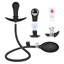 Load image into Gallery viewer, UTIMI Inflatable Butt Plug with Detachable Needle &amp; Anal Sex Toys for Man and Women, Steel Ball Included
