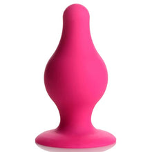 Load image into Gallery viewer, SQ Squeezable Tapered Small Anal Plug - Pink
