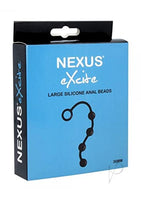 Libertybelle Marketing Ltd dba Nexus 81915: Excite Anal Beads Silicone Lg Blk