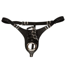 Load image into Gallery viewer, LSCZSLYH Men Underwear Chastity Cage Panties Bondage Sex Belt Male Chastity Thong Belt Lock Penis Cage
