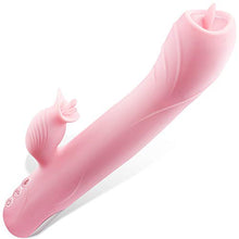 Load image into Gallery viewer, Clitorals Sucking Toys G Spot Vibrator Toy Rose for Women Sucker Telescopic Adult Sex Rabbit Training Vibrating stimulating Clitoralis Clitoral Dildo Strong Suction Scales
