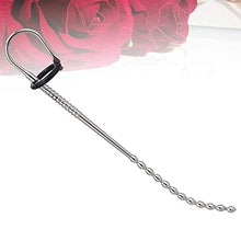 Load image into Gallery viewer, LIXBD Dilator Sounds Urethral Reusable Stainless Steel Urethral Sounding Rods Flirting Toy for Couple Men Silver
