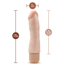 Load image into Gallery viewer, Dr. Skin - 7 Inch Silicone Vibrating Dildo - Flexible Shaft Flexishaft - 10 Powerful Vibration Functions - IPX7 Waterproof - Ultrasilk Satin Smooth - Realistic Vibrator Sex Toy for Him Her Couples
