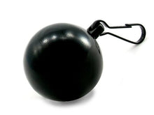 Load image into Gallery viewer, Heart 2 Heart Weight Ball with Clip, Black, 8 oz
