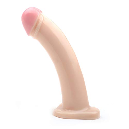 BeHorny 7.3 inch Realistic Dildo, Strap On Harness Compatible, Flesh Colour