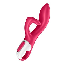 Load image into Gallery viewer, Satisfyer Embrace Me Rabbit Vibrator - G-Spot and Clitoris Stimulation, Vibrating Dildo, Nubbed Clit Stimulator, Adult Sex Toy for Women - Waterproof, Rechargeable (Berry)
