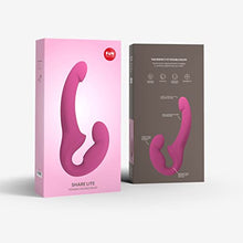 Load image into Gallery viewer, Fun Factory Adult Toys | &#39;Share Lite&#39; Double Dildo Sex Toy for Women | Strapless/Strap On Dildo Couples Sex Toys (BlackBerry)
