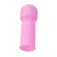 Female Woman Massager with Sleeve Vibrator Stimulator Adult Toys Cell Electro Pleaure G Pink Spot for Pleasure Finger Mini Vibrators Button