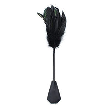 Load image into Gallery viewer, 2 in 1 Set Bondage Under the Bed Restraints System SM Sex Toy Ostrich Feather Tickler Whip Floggers Leather Paddle Hand Slapper Spanking Paddle Couples Role Game Play Fancy Dress Up Costume
